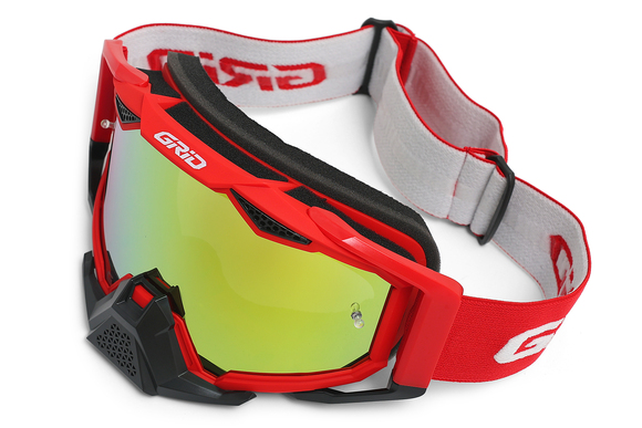 Очки GRID 5.5 красный/черный pitbikemarket.ru