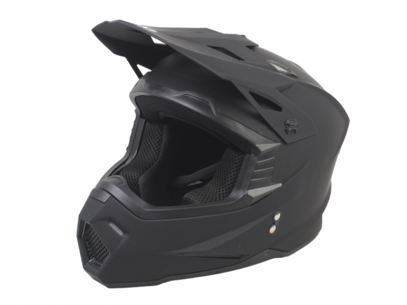 Шлем кроссовый ATAKI JK801 Solid (черный матовый, L) pitbikemarket.ru