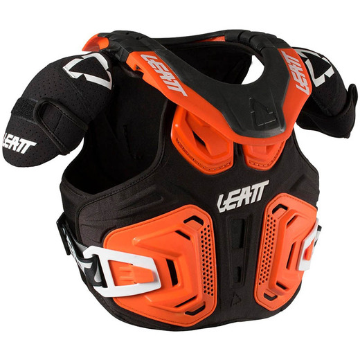 Защита тела+защита шеи LEATT Fusion Vest Junior 2.0 оранжевая XXL (юниорская) pitbikemarket.ru